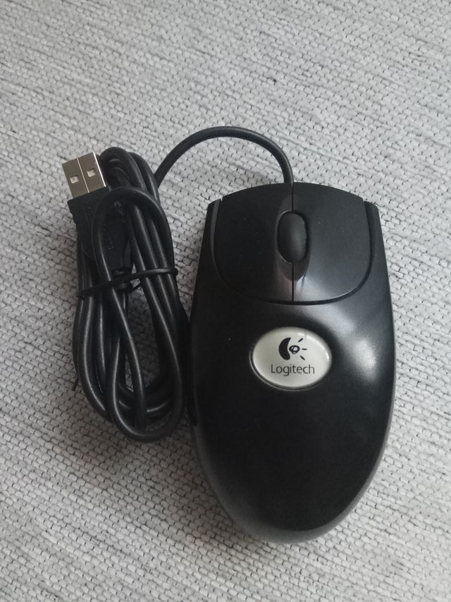 Ratón con cable HP, Logiteck y Kensington