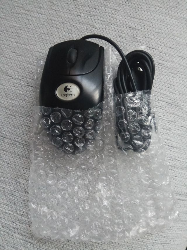 Ratón con cable HP, Logiteck y Kensington