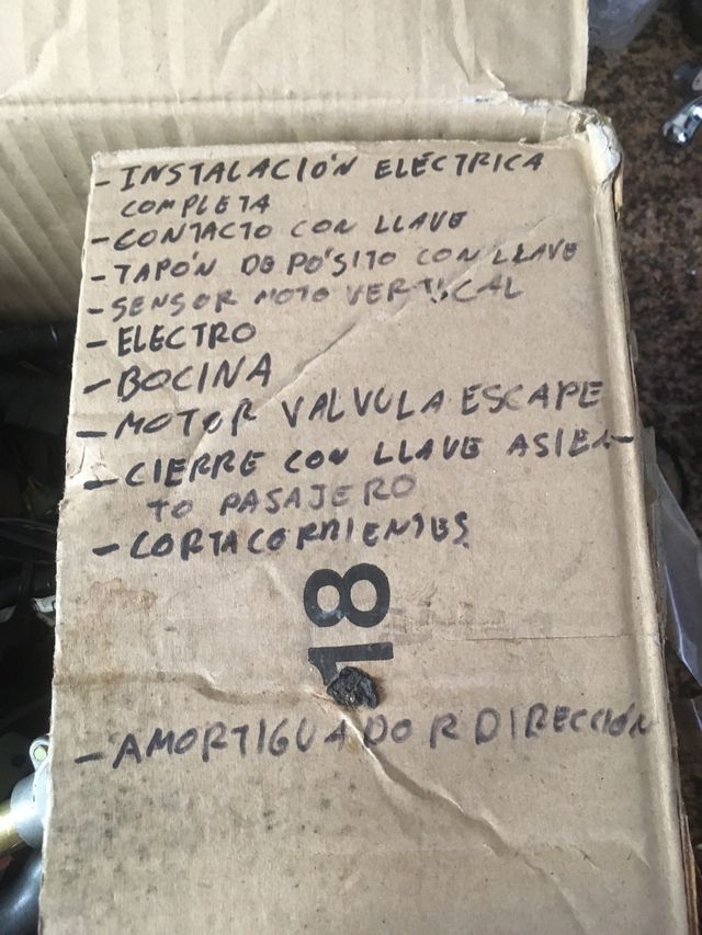 Instalación eléctrica honda Cbr 1000 rr sc 57