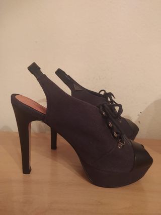 DIESEL - sandalias tacón 38