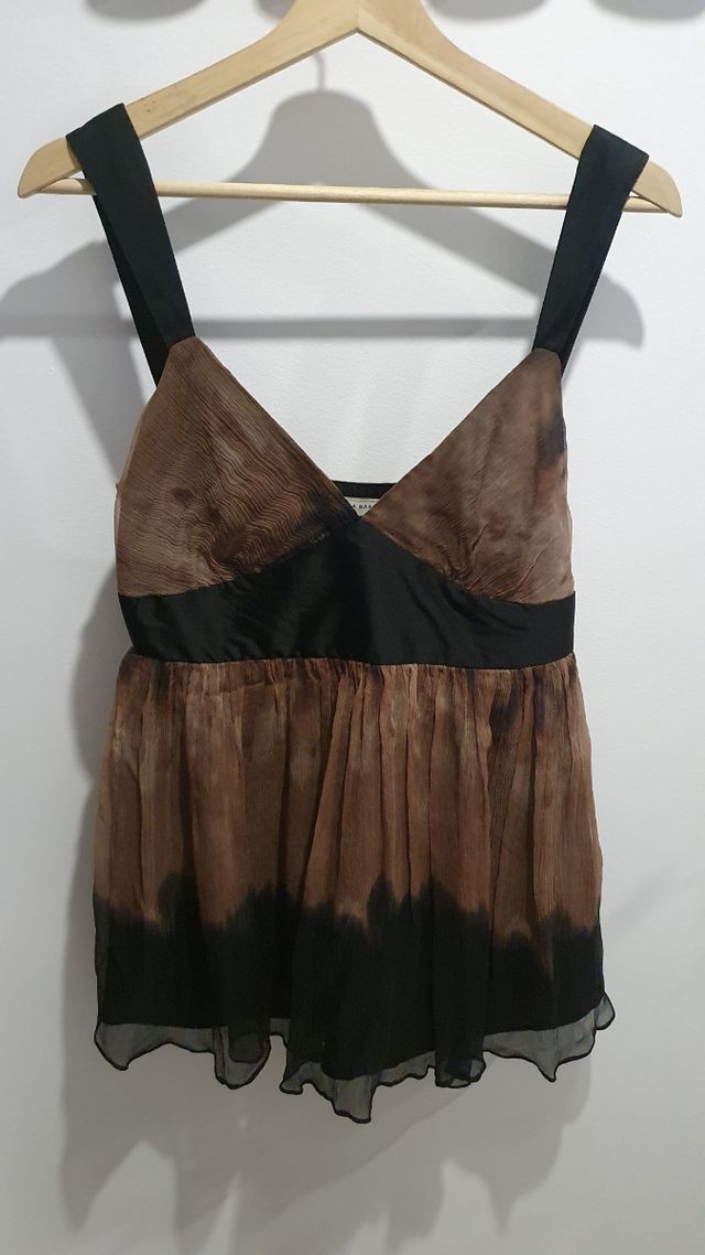 Camisa tirantes tie-dye