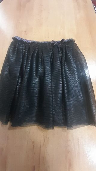 falda tul y camisa vaquera talla 10