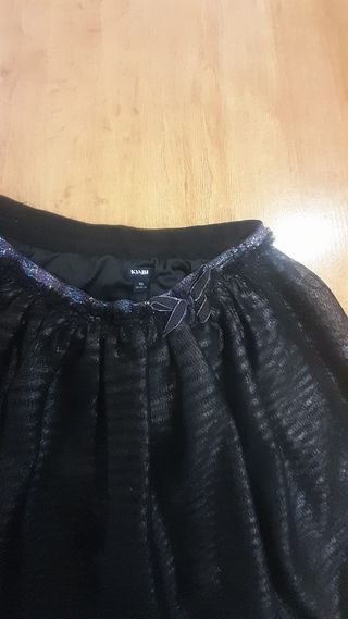 falda tul y camisa vaquera talla 10