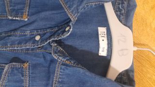 falda tul y camisa vaquera talla 10