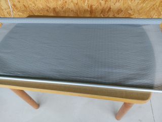 2 estores de color gris