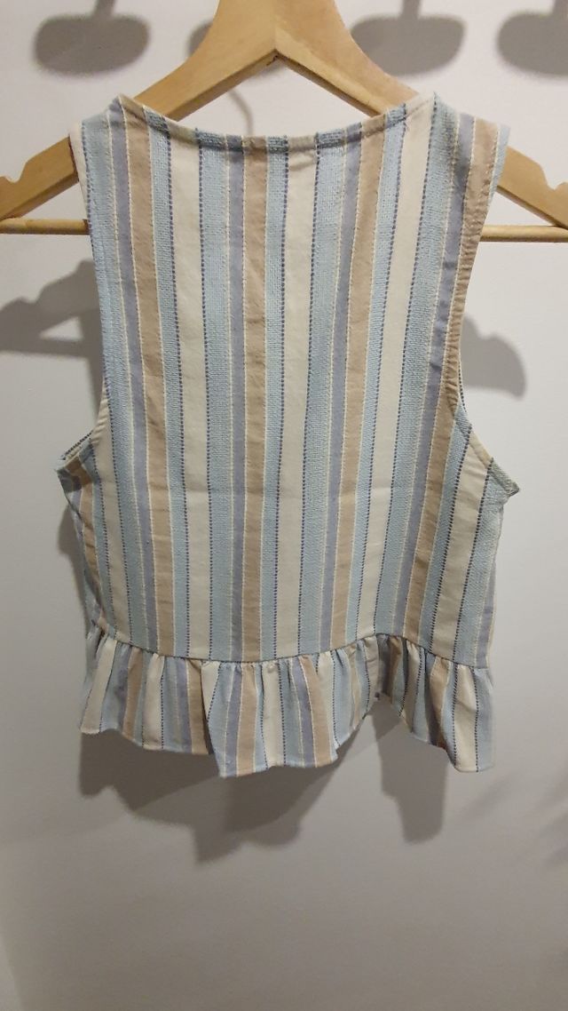 Top rústico volante