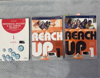 Libros Primero de Bachillerato 