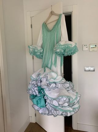 Traje flamenca. Sara de Benitez