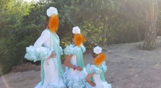 Traje flamenca. Sara de Benitez