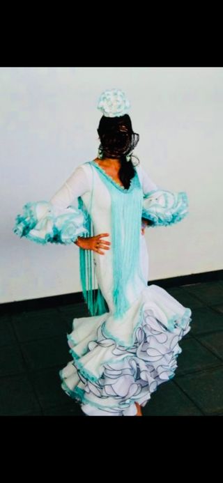 Traje flamenca. Sara de Benitez