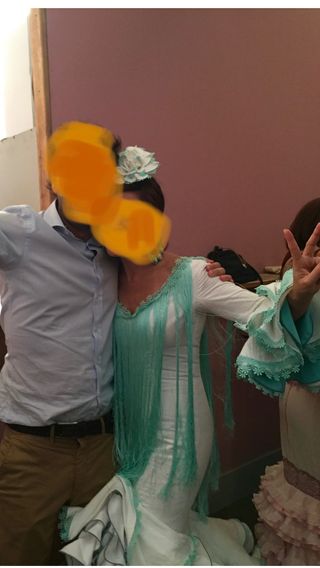 Traje flamenca. Sara de Benitez