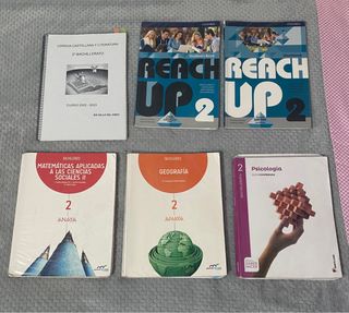 Libros Segundo de Bachillerato 