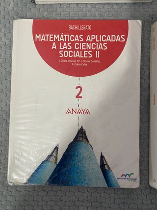 Libros Segundo de Bachillerato 