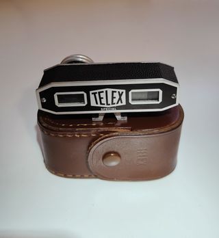 Telémetro Telex Special + funda de cuero original