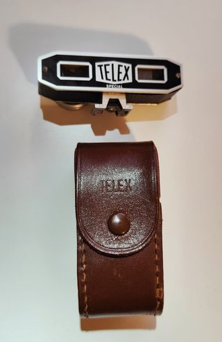 Telémetro Telex Special + funda de cuero original