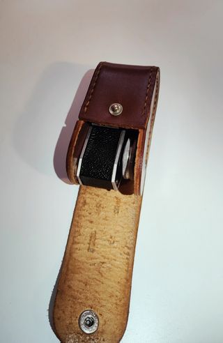 Telémetro Telex Special + funda de cuero original