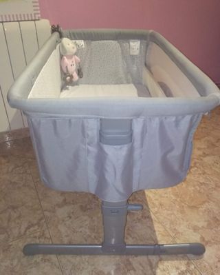 Mini cuna colecho Next2me GRIS