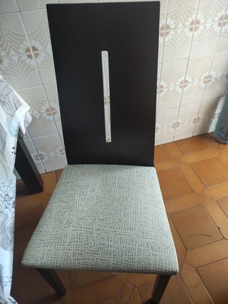 mesa con 6 sillas