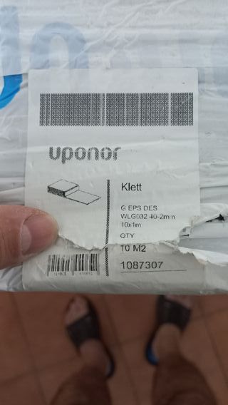 Suelo radiante UPONOR