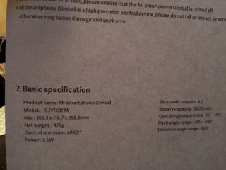Gimbal Xiaomi, (estabilizador para grabar videos)
