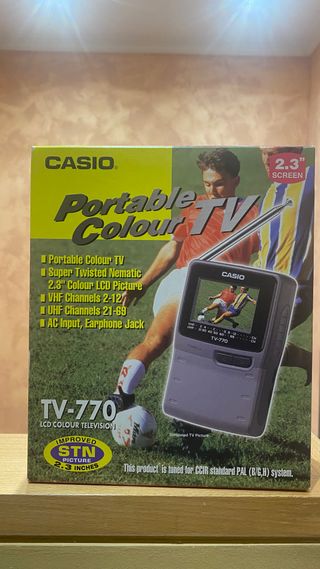 TV CASIO 2.3" TV-770 DE CASIO