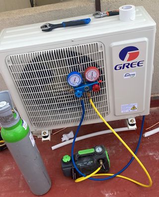 Instalación aire acondicionado