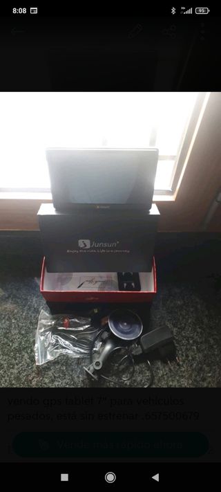 tablet junsun GPS de vehículos pesados