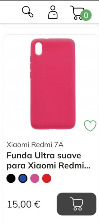 Funda libro xiaomi redmi7A
