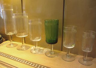 Cristalería completa copas Vintage años 60