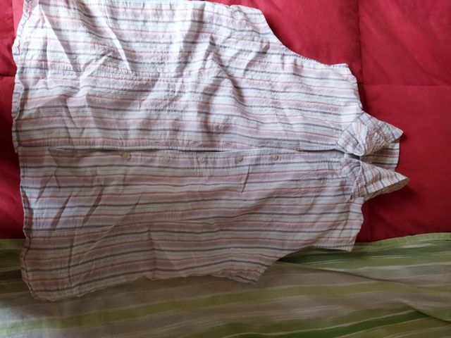 camicia a righe tg L