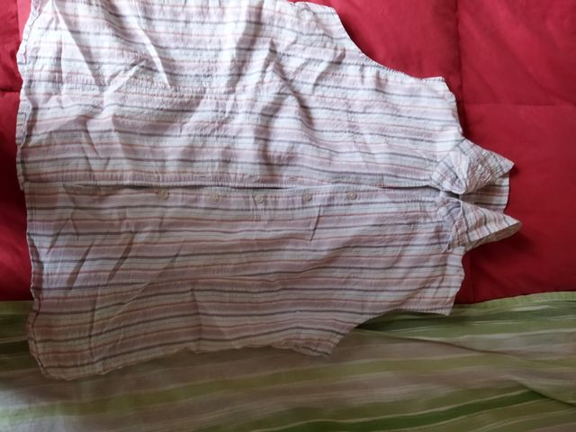 camicia a righe tg L