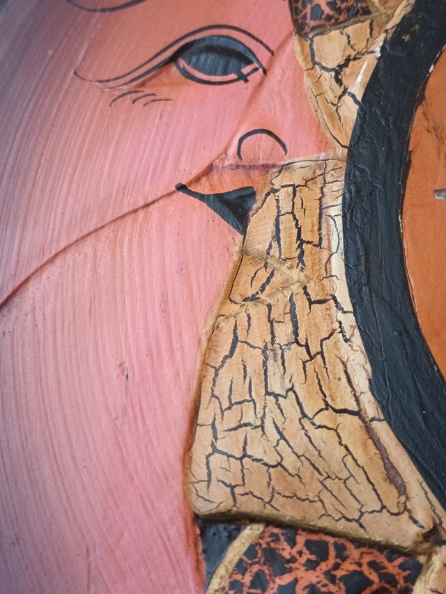 Specchio etnico luna e sole