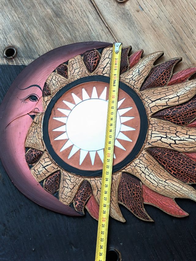 Specchio etnico luna e sole