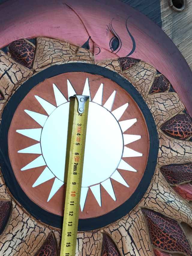 Specchio etnico luna e sole