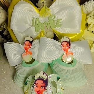 Cesta de Bebe Tiana y el Sapo