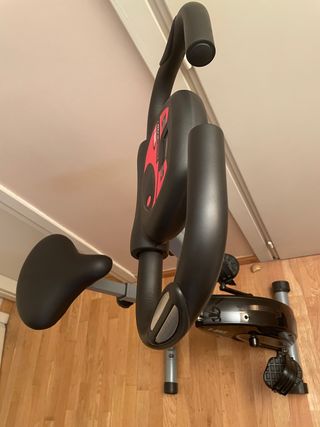 Bicicleta estática plegable