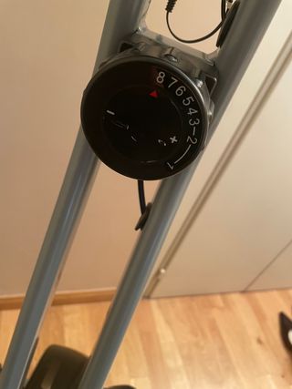 Bicicleta estática plegable