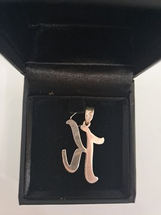 Letra K plata original