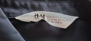 Chaqueta camisa y corbata 11/12 años medidas fotos