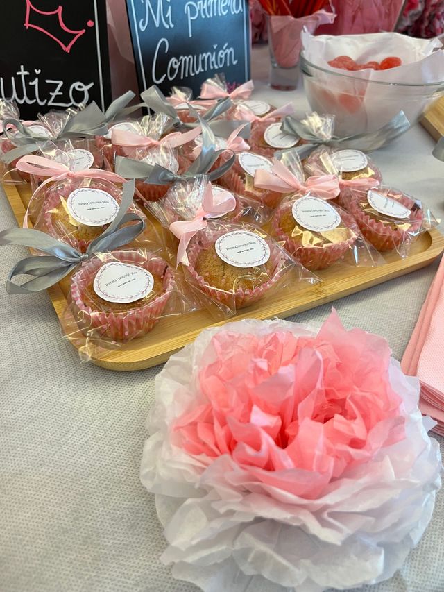 Preparación de mesa dulce