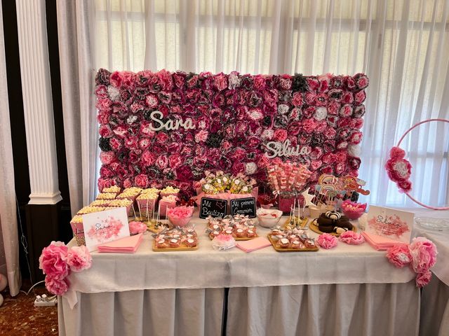 Preparación de mesa dulce