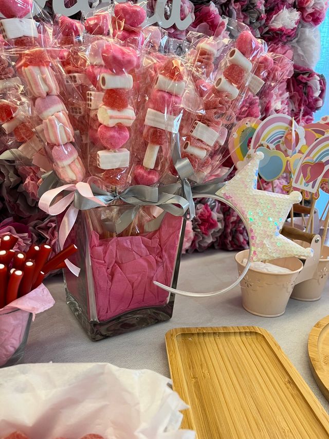 Preparación de mesa dulce