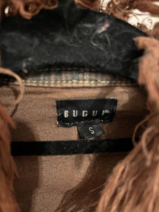 Chaqueta vaquera  flecos 