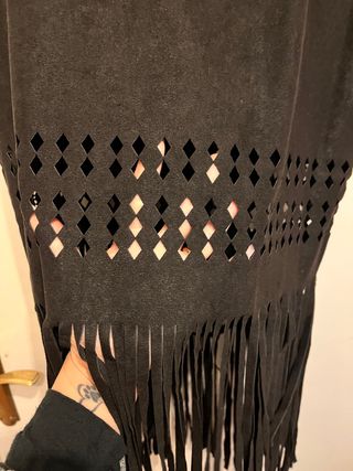 Falda pantalón flecos