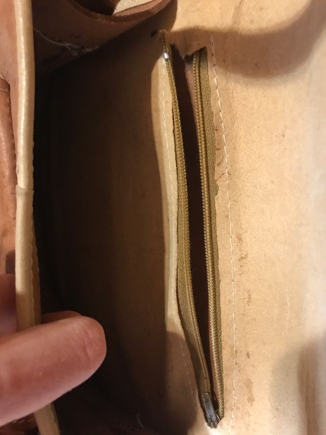 Bolso de sillin, bandolera de cuero