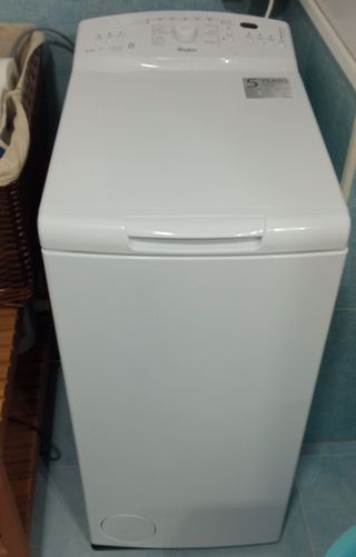 Lavadora Whirlpool carga superior A+++, 6,5kg 