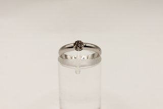 Anillo Tous Oro Blanco 18k con Diamantes