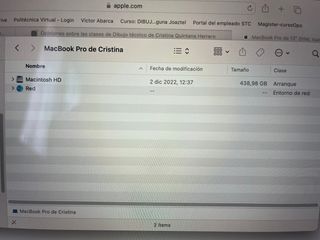 MacBook Pro 2020 13" intel 4 puertos i7 16 Gb