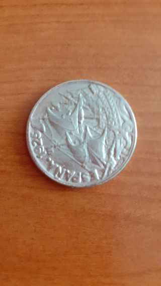 moneda de 25 centimos de peseta de 1925