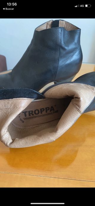 Botines tacón piel "Troppa" T40